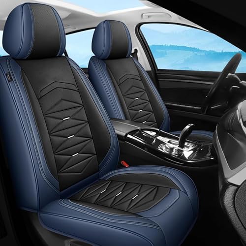 Succpov Autositzbezüge Universal passend für Ford Mustang F-150 Raptor Explorer Ranger 4-Trac Galaxy Escort Kuga Crown Victoria Kissenbezüge Vollschutz Set von Succpov