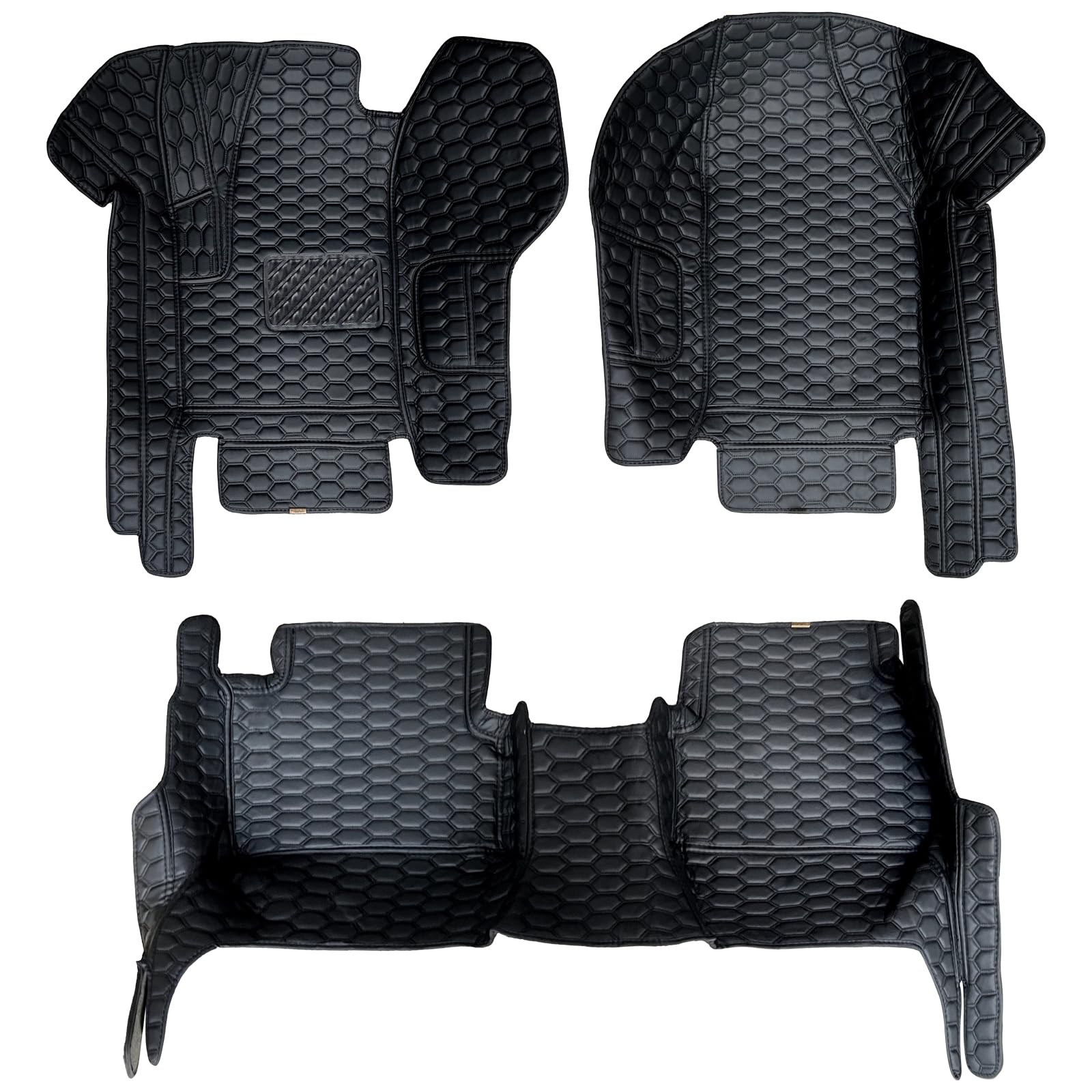 Sucroddy Auto-Fußmatten für VW Touran L 2016-2021 Luxus Leder Auto Matten Full Set All Weather Anti-Rutsch Full Coverage Fußmatten für Auto Schwarz Sucroddy Auto-Fußmatten für VW Touran L 2016-2021 Luxus Leder Auto Matten Full Set All Weather Anti-Rutsch Full Coverage Fußmatten für Auto Schwarz von Sucroddy