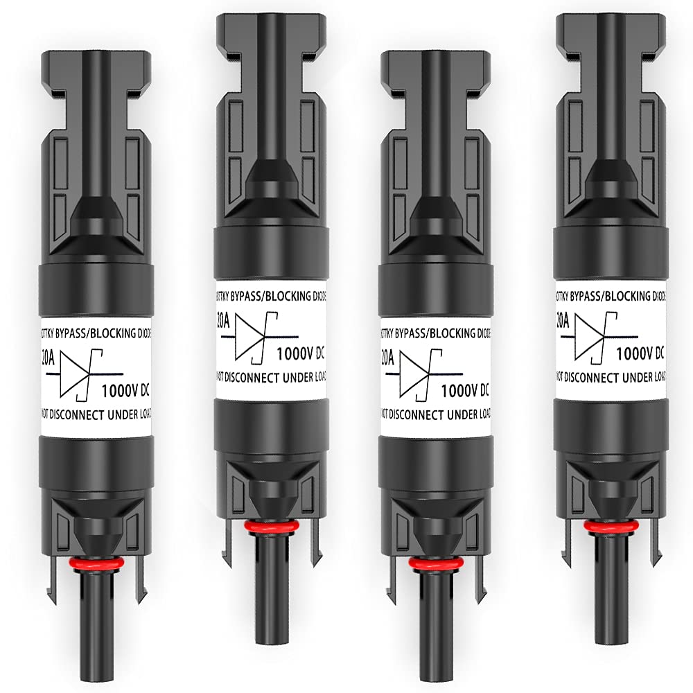 Sudoo Solar PV Blockierdiode Schottky Barriere Gleichrichter Bypass Anti-Rückwärtsgang 1000V 20A 30A (4, 30A) von Sudoo