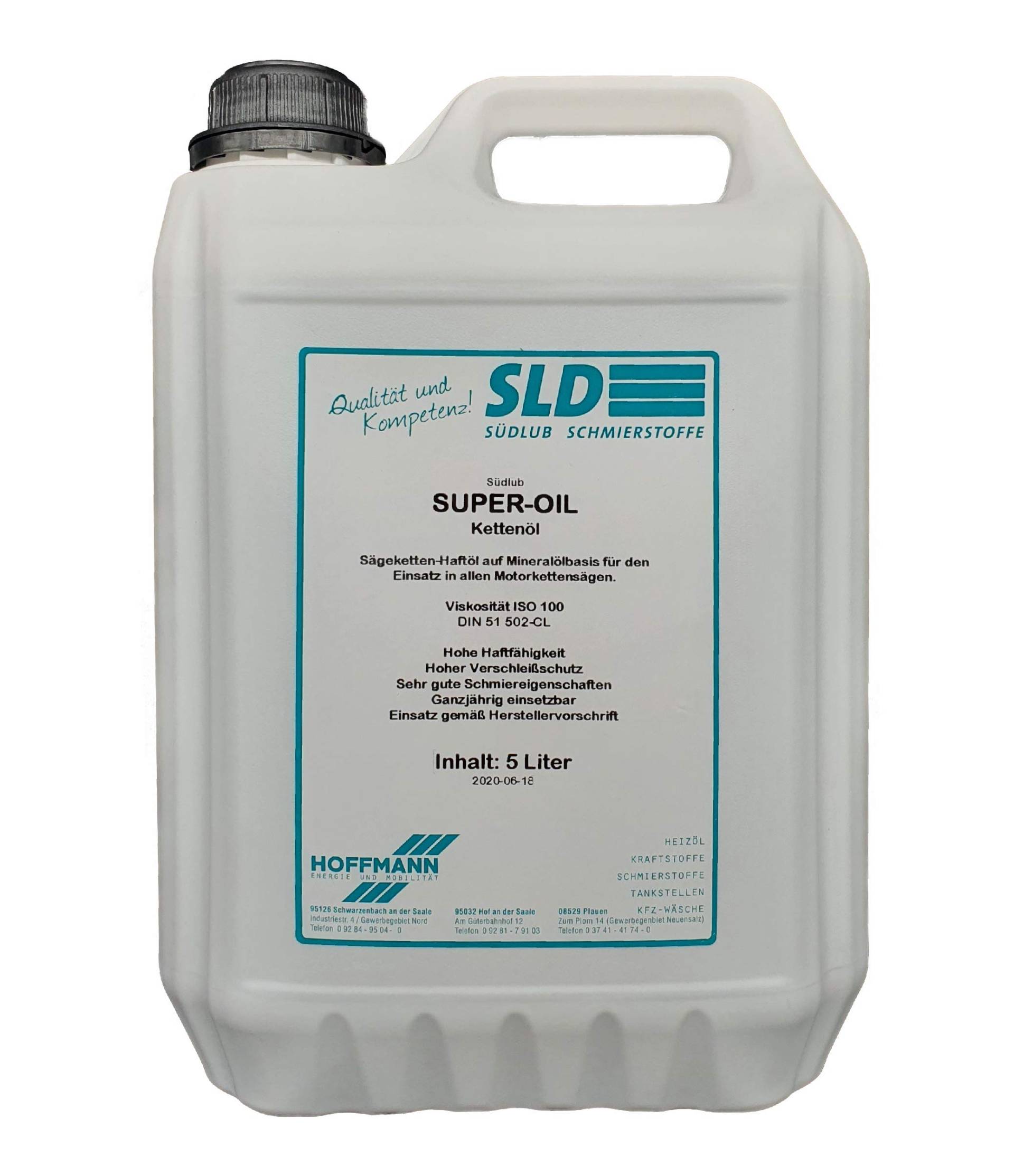 Südlub Superoil Sägekettenöl mineralisch, 5 Liter von SLD Südlub Schmierstoffe