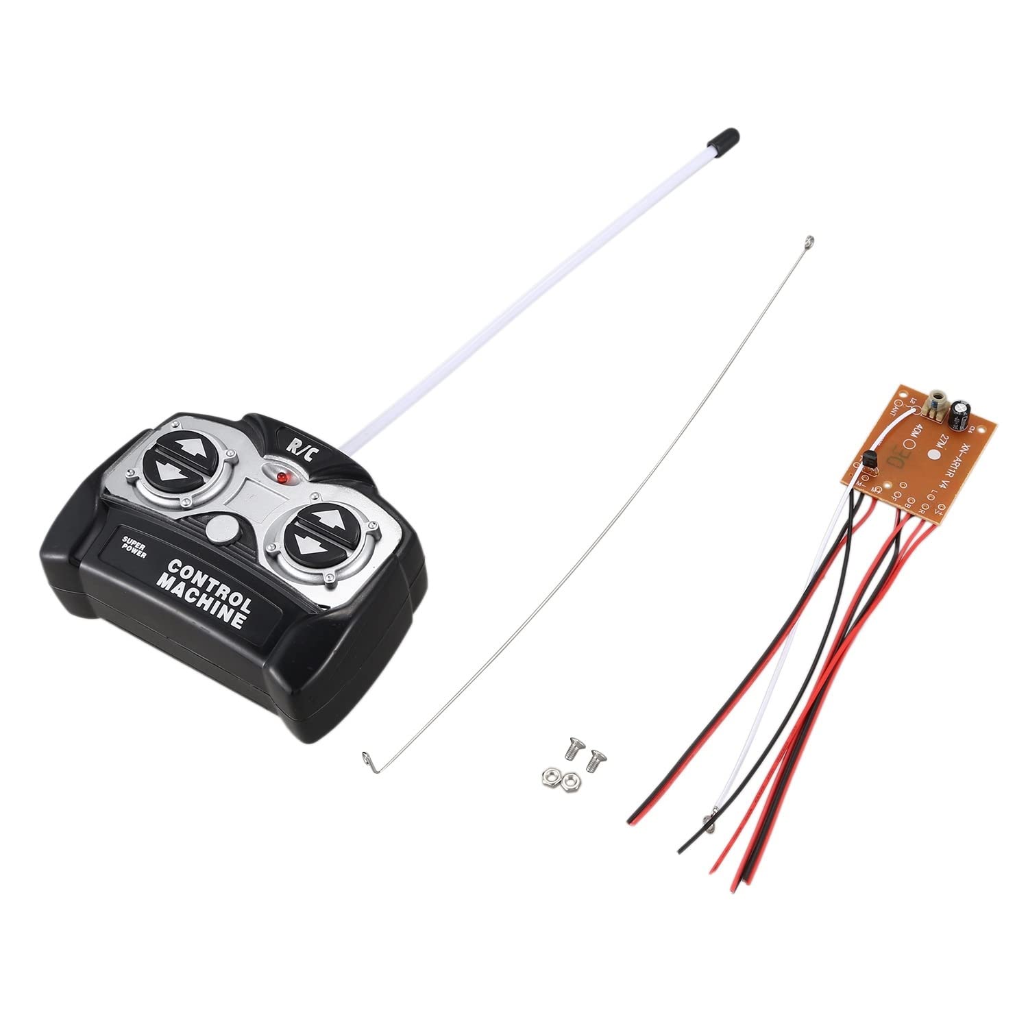 Sujurio 5Ch 27 Mhz Fernbedienung Einheit EmpfäNger Platine + Fernbedienung für Rc Tank Auto Spielzeug Radio System Sujurio 5Ch 27 Mhz Fernbedienung Einheit EmpfäNger Platine + Fernbedienung für Rc Tank Auto Spielzeug Radio System von Sujurio