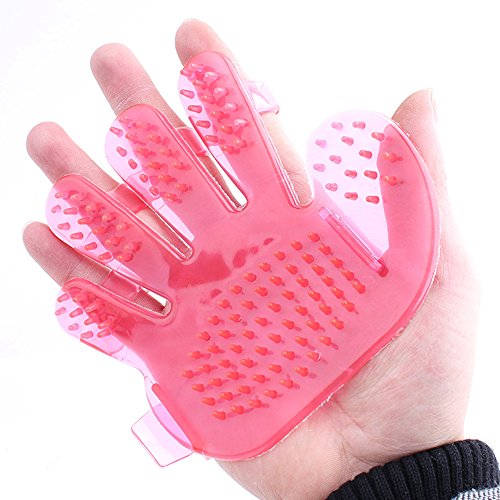 sukisuki Haustierpflege Massage Handschuh Kunststoff deShedding Bürste Reinigung Handschuh sukisuki Haustierpflege Massage Handschuh Kunststoff deShedding Bürste Reinigung Handschuh von Sukisuki