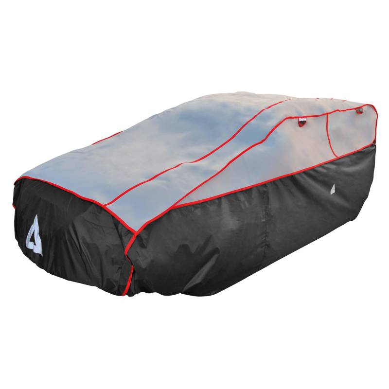 Autoabdeckung gegen Hagel, Vollgarage, wasserdicht, atmungsaktiv, staubdicht, Kratzfest und schneeresistent, Maße 400 x 160 x 120 cm von SUMEX