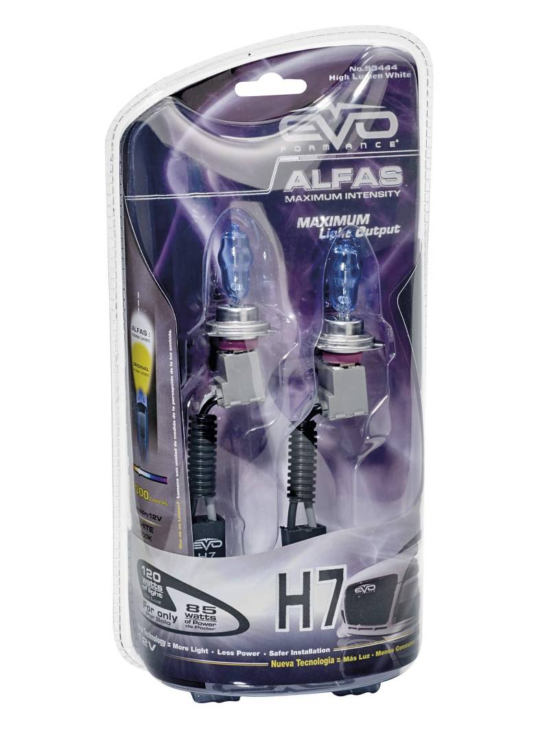 Leuchtmittel H7 Alfas, 2 Stück, Maximum Intensity, 4300 K, 85/120 W von SUMEX