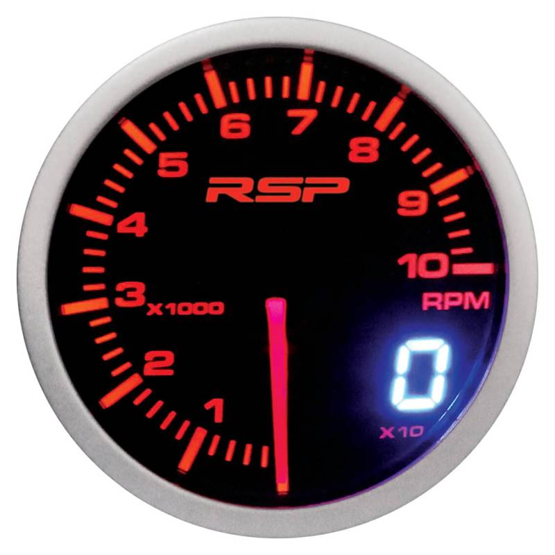 RSP LED Elektrischer Drehzahlmesser, 52 mm Größe von RSP