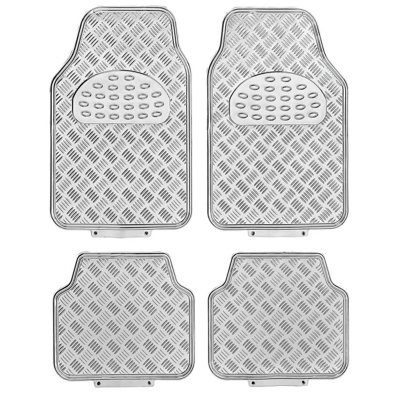 Sumex APA1000 PVC-Matten Aluminiumlook, Silber von Sumex