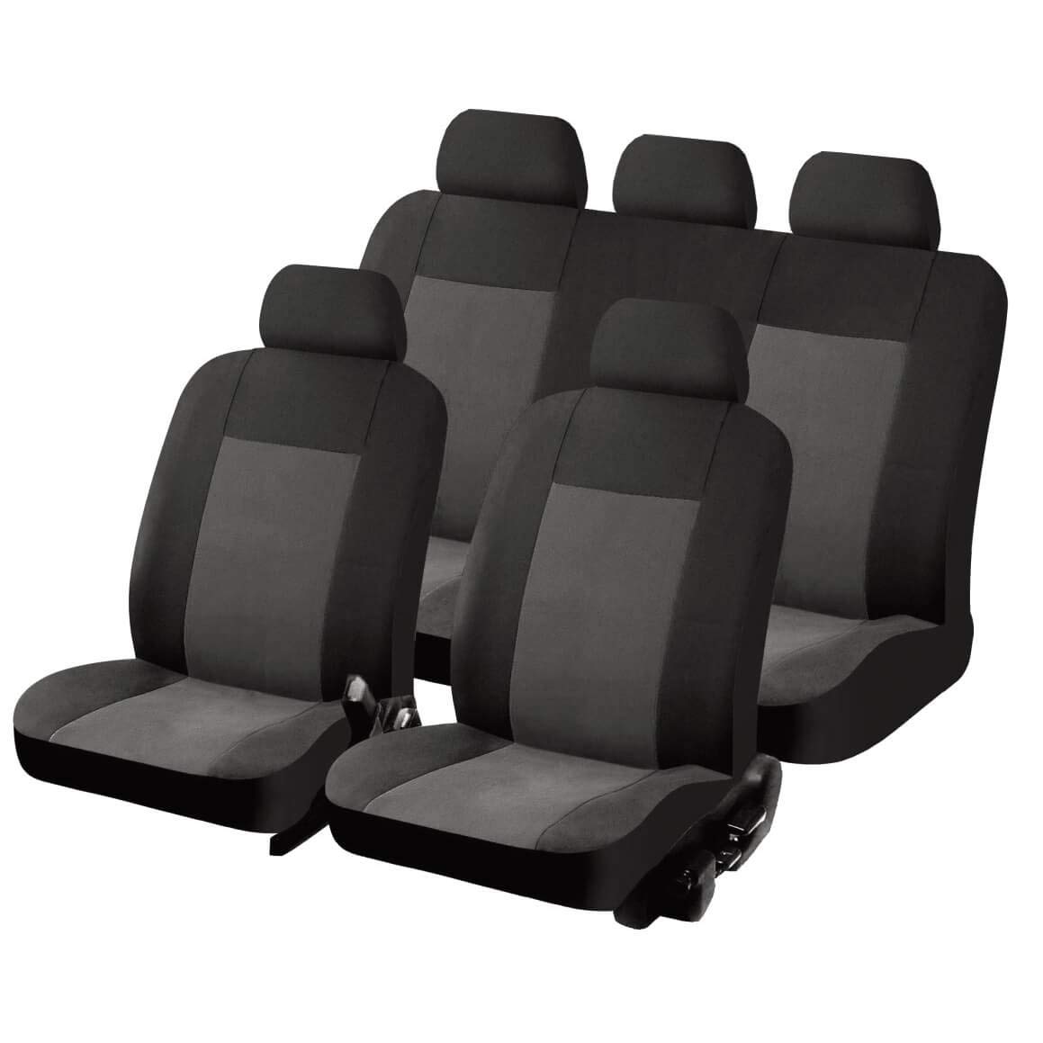 Sumex FUNDBAS Car+ Texas Universal-Sitzbezüge fürs Auto, Grau/Schwarz, Set mit 11 Stück Sumex FUNDBAS Car+ Texas Universal-Sitzbezüge fürs Auto, Grau/Schwarz, Set mit 11 Stück von Sumex