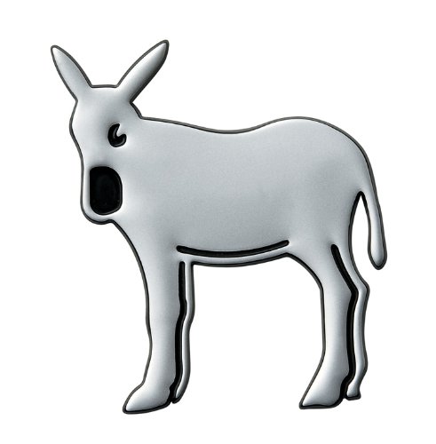 Sumex LOG1860 Emblem Esel, Chrom von Sumex