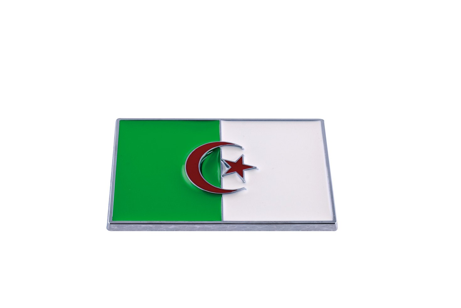 Sumex LOG1929 Emblem Algerien, 71 x 46 mm, Chrom von Sumex