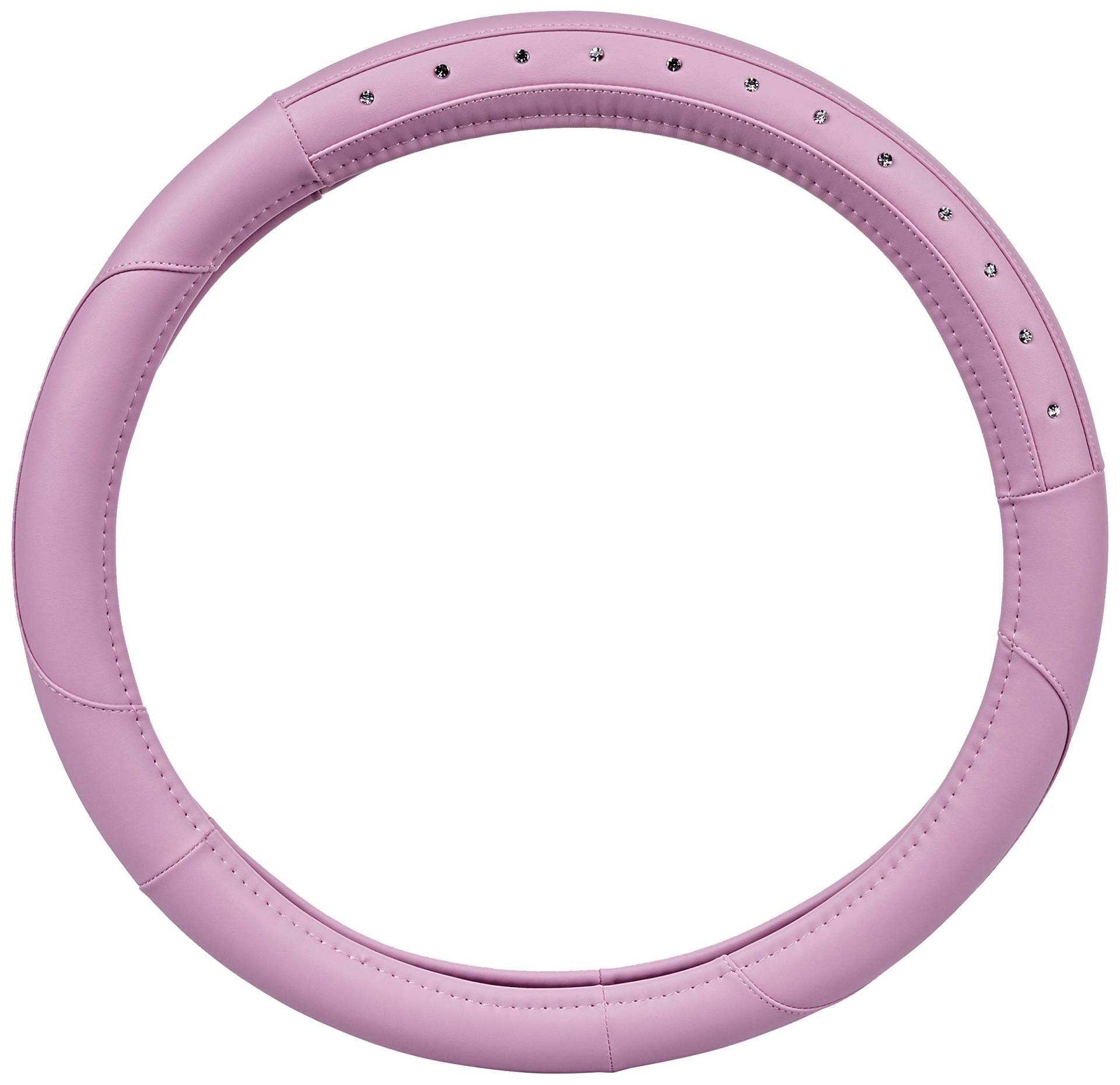 SUMEX Lenkradhülle, Leder, mit Silberfarbenen Strasssteinchen, Rosa SUMEX Lenkradhülle, Leder, mit Silberfarbenen Strasssteinchen, Rosa von SUMEX