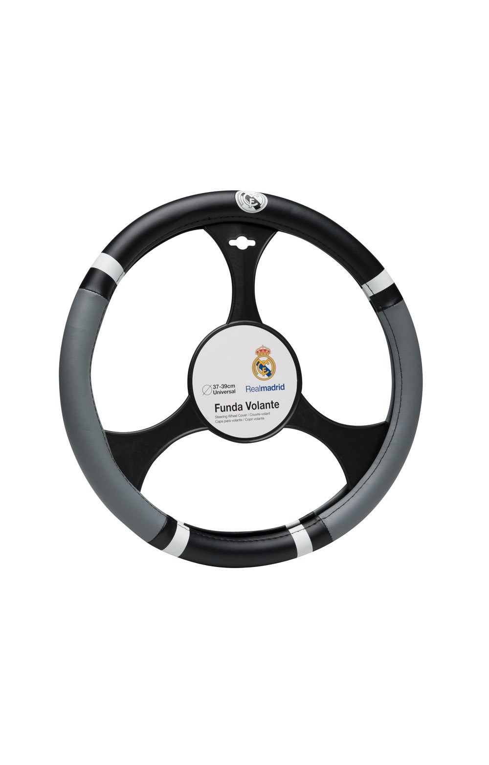 Sumex RMA5080 Real Madrid PVC Lenkradschoner, 37-39 cm von Sumex