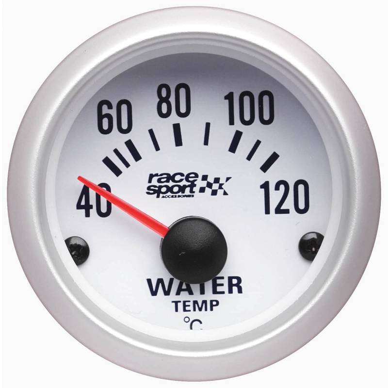 Sumex Race Sport GAUG504 Wasser Temperatur Thermometer, 12 V, Weiß von SUMEX