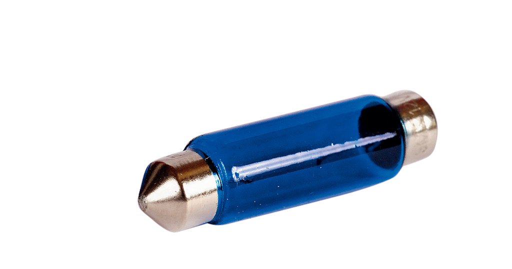 Sumex TESB231 T11X41 Soffittenlampe 12 V 10 W, Blau von Sumex