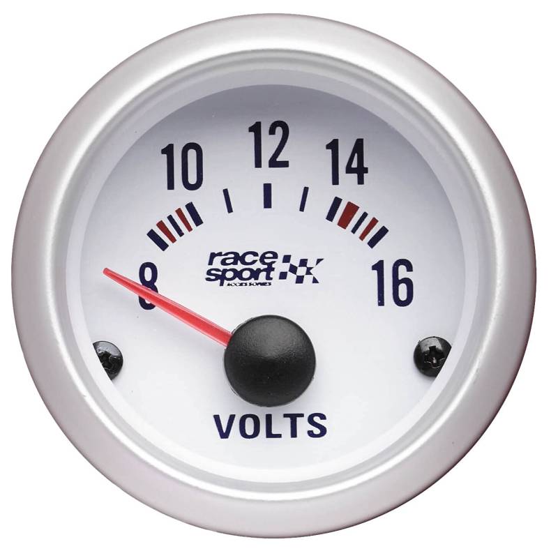 SUMEX GAUG484 Race Sport Voltmeter 52mm 12V von SUMEX