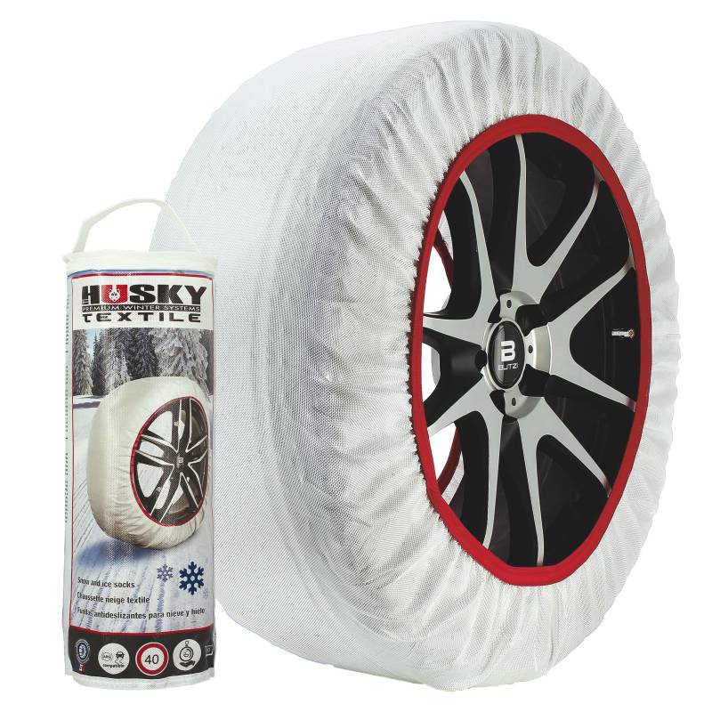 Husky HUSTX04 Schneeketten, Weiß, XL von Sumex