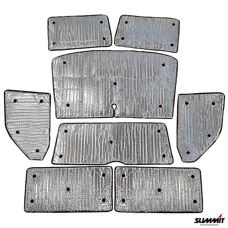 Summit Thermo-Rollos für VW T5/T6 Calif SWB (Rückansicht-Ausschnitt) (ab 2005) von Summit