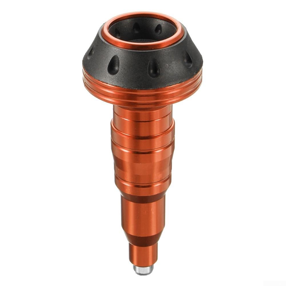 CNC-Aluminiumlegierung, Anti-Crash-Kappe, ideale Lösung für Motorrad-Motorschutz (Orange) von Sumsoctober