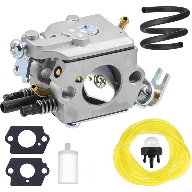 Sumsoctober Vergaser-Kit für 123C 123L 223L 223R 322C Trimmer Freischneider Stangensäge Ersatzteile mit Kraftstofffilter Luftfilter Ölpumpe von Sumsoctober