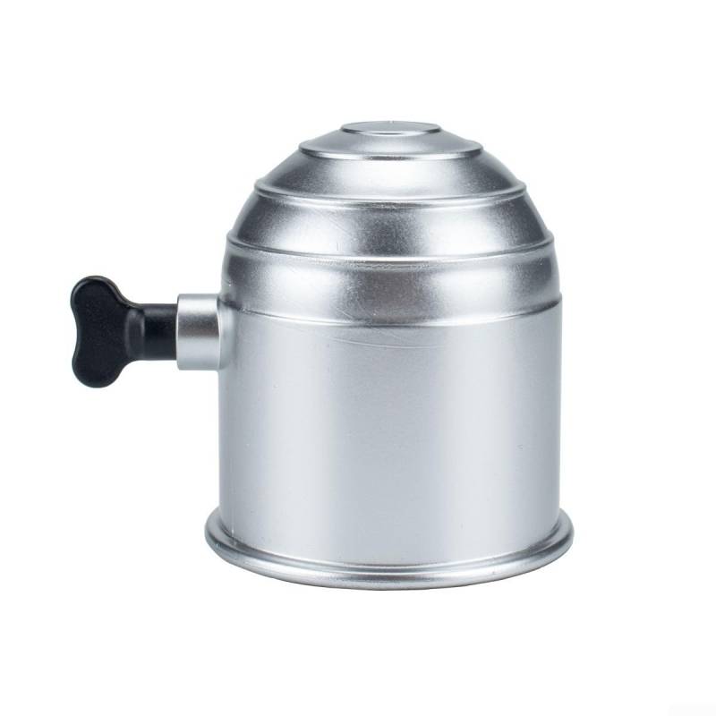 Zuverlässige 50-mm-Abdeckung für Anhängerkupplung zur Vermeidung von Fettansammlungen (Silber) von Sumsoctober