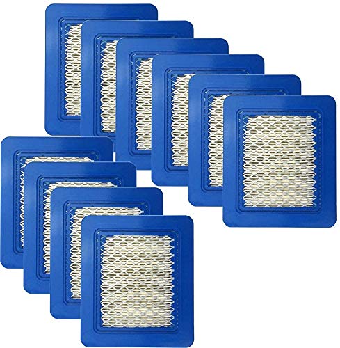 Sun3Drucker 10 Stück Rasenmäher Luftfilter,Luftfilter Ersatz für Briggs & Stratton 39959 491588S 491588 4915885 von Sun3drucker