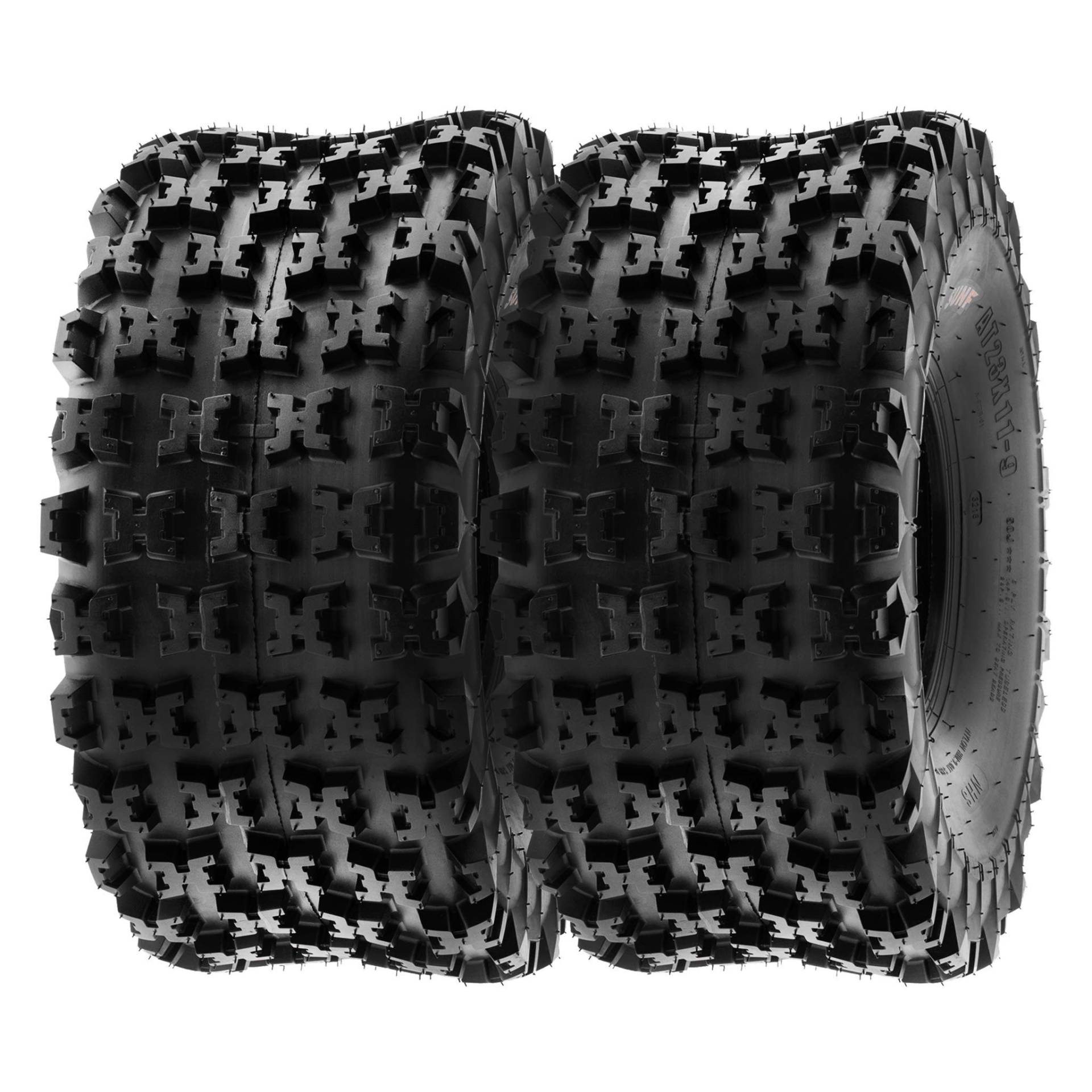 SunF A027 20x10-9 20x10x9 XC ATV UTV Quad Reifen Sportreifen Stollenreifen 6PR TL 47J E4, Satz von 2 Stück SunF A027 20x10-9 20x10x9 XC ATV UTV Quad Reifen Sportreifen Stollenreifen 6PR TL 47J E4, Satz von 2 Stück von SunF