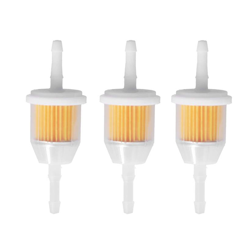 Sunicon 3Pcs Fuel Filter, Durable Wear 2505022‑S 2505003‑S 2505008‑S Replacement for OE number 25 050 22‑S, 25 050 03‑S, 25 050 08‑S von Sunicon