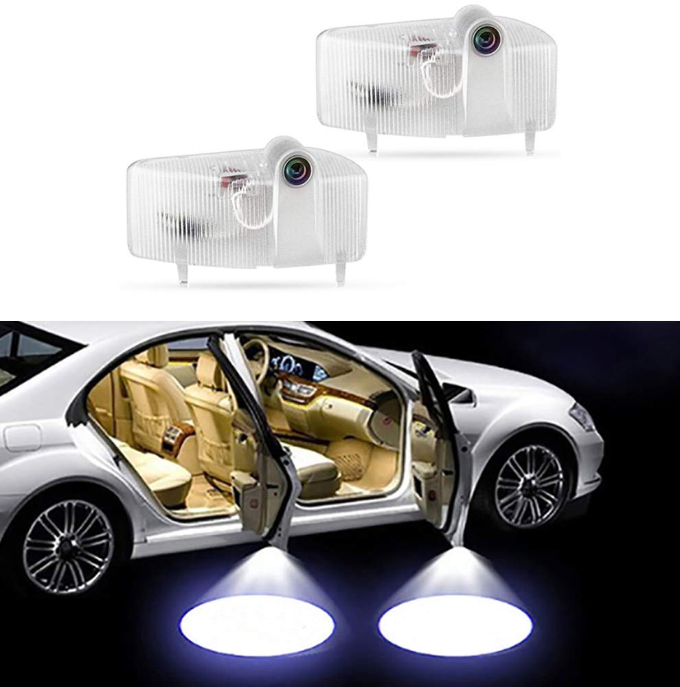 Duleutgnu 2 Stück Einstiegsbeleuchtung Türbeleuchtung Autotür Logo Türen Projektion Einstiegsleuchte Willkommen Dekorative Geist Lampe 3D Emblem Für Mazda 6 2004-2013((A) von Duleutgnu