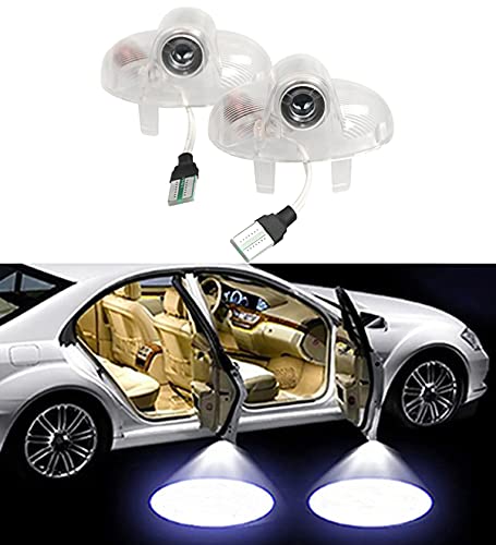 Duleutgnu 2 Stück Autotür Projektor Türbeleuchtung Logo Leuchten KFZ Türen Einstiegsbeleuchtung LED Willkommen Emblem Projektion 3D Türlicht Für Mazda (Blue) von Duleutgnu