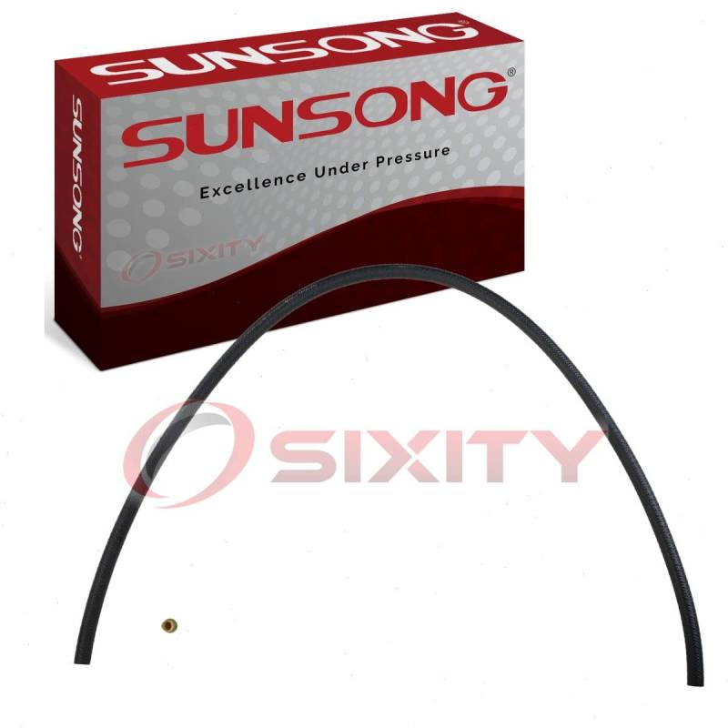 Sunsong 3501038 Servolenkungsbehälterschlauch, 121,9 cm Länge mit 3/8 Zoll Innendurchmesser von Sunsong