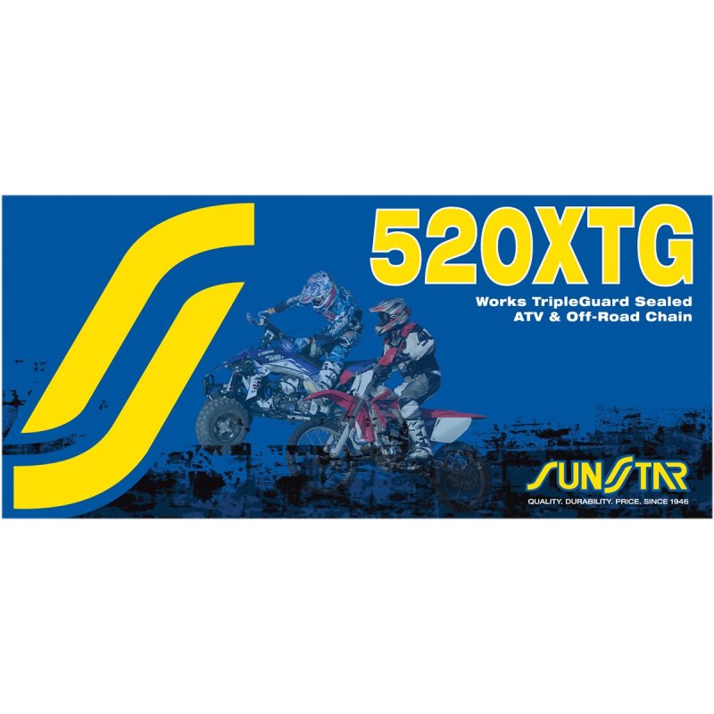 Rivet Link 520Xtg Gold von Sunstar Sprockets