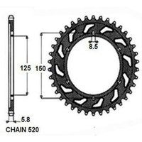 Kettenrad SUNSTAR SUNR1-3547-48 Kettenrad SUNSTAR SUNR1-3547-48 von Sunstar