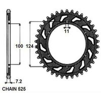 Kettenrad hinten SUNSTAR SUNR1-4436-38 von Sunstar