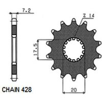 Ritzel SUNSTAR SUNF226-16 Ritzel SUNSTAR SUNF226-16 von Sunstar