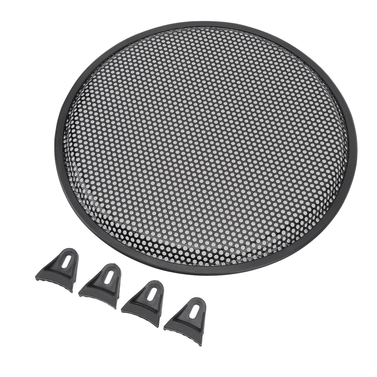 12 -Zoll -Lautsprecher Grill Iron Subwoofer Lautsprecher Circle Cover Audio Mesh Protector Guard für CAR Audio Subwoofer Kühlergrill, Wohnmobilanwendung 12 -Zoll -Lautsprecher Grill Iron Subwoofer Lautsprecher Circle Cover Audio Mesh Protector Guard für CAR Audio Subwoofer Kühlergrill, Wohnmobilanwendung von Sunydog