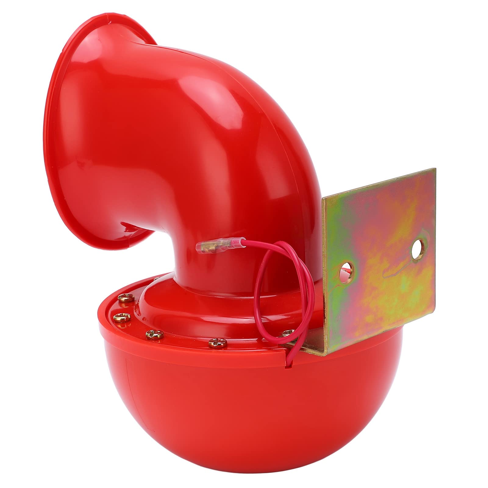 150 DB Rotes Auto Horn Elektrisch Bull Sound Horn, Metallhorn für LKW -Zugboot -Motorradauto, Hochwertiges Metall, Einfach zu Installieren, Robust 150 DB Rotes Auto Horn Elektrisch Bull Sound Horn, Metallhorn für LKW -Zugboot -Motorradauto, Hochwertiges Metall, Einfach zu Installieren, Robust von Sunydog