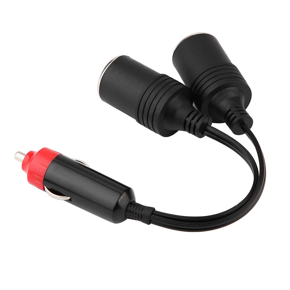 2-Wege-Autoladegerät Zigaretten Anzünder Stecker Steckdose Splitter Adapter, Dual-USB-Port & LED-Display für Auto, Wohnmobil, SUV, LKW, mit 80W Hohem Leistungs Widerstand, 2-Wege-Autoladegerät Zigaretten Anzünder Stecker Steckdose Splitter Adapter, Dual-USB-Port & LED-Display für Auto, Wohnmobil, SUV, LKW, mit 80W Hohem Leistungs Widerstand, von Sunydog