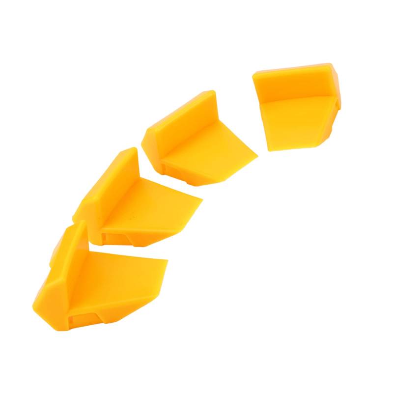 4pcs Reifenwechsler Klemmen Kieferschutz, Plastik -Gelbrad -Randschutz für Reifenwechfer mit Verschleiß, Wirkungsbeständig, Stabiler Randschutz für Reifenwechsler von Sunydog