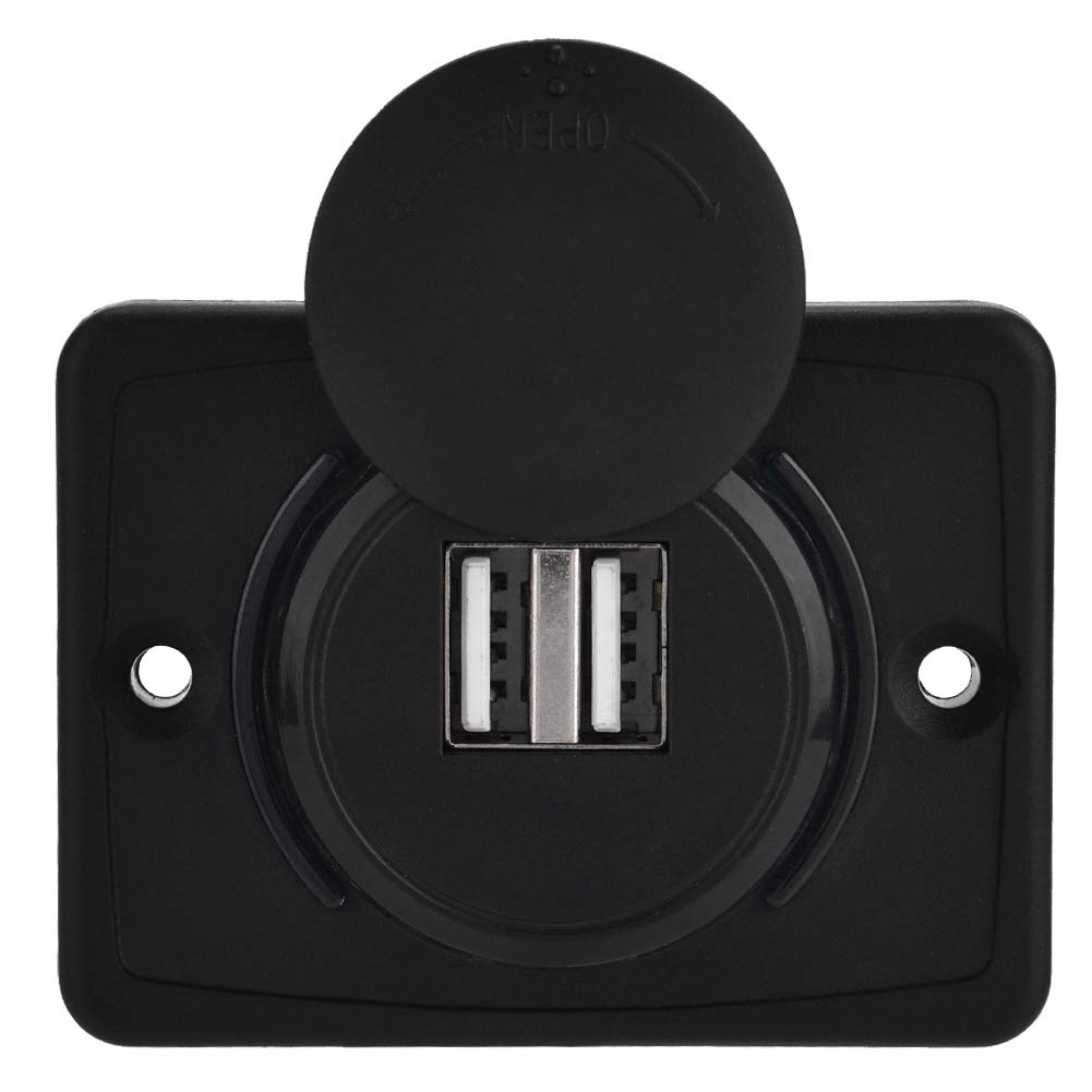 Dual USB, 12-24V Auto-Ladegerät mit Dual 3.1A USB-Anschluss, Schnelle Gebühr für Telefon, Tablette, LED Wasserdicht für Schiffe, Yachts, Wohnmobile, Busse Dual USB, 12-24V Auto-Ladegerät mit Dual 3.1A USB-Anschluss, Schnelle Gebühr für Telefon, Tablette, LED Wasserdicht für Schiffe, Yachts, Wohnmobile, Busse von Sunydog