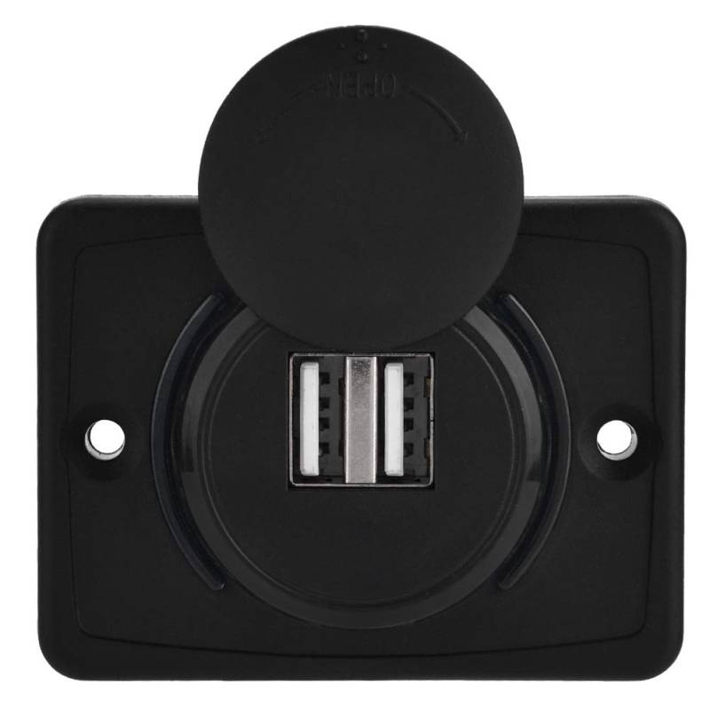 Dual USB, 12-24V Auto-Ladegerät mit Dual 3.1A USB-Anschluss, Schnelle Gebühr für Telefon, Tablette, LED Wasserdicht für Schiffe, Yachts, Wohnmobile, Busse von Sunydog
