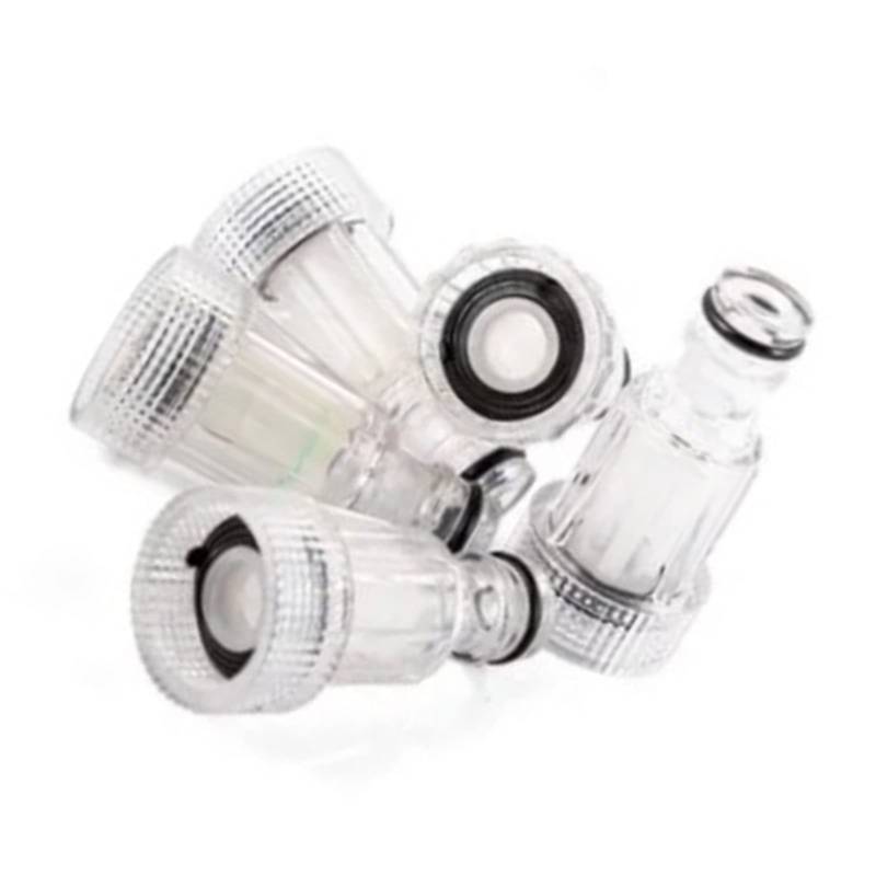 Hochdruck -Waschmaschinenwasserfilter, 3/4 -Zoll -Durchmesser, 5 -pcs -Auto -Reinigungswaschanschlussanschläge, Abnehmbares Design, Glatte Kante, für Handheld von Sunydog