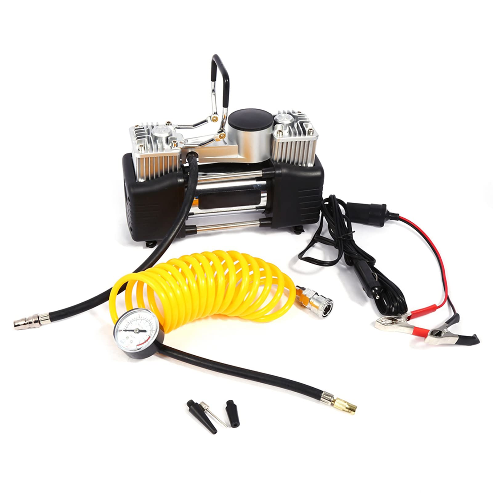 Hochleistungsluftkompressor, Ideal Zum Aufblasen Vieler Arten von Reifen. Tragbarer Mini -Luft -Kompressor 2,5 -Beter -Auto -Reifen -Inflator -Pumpe 12 V mit Zylinder 2,5 -br. Hochleistungsluftkompressor, Ideal Zum Aufblasen Vieler Arten von Reifen. Tragbarer Mini -Luft -Kompressor 2,5 -Beter -Auto -Reifen -Inflator -Pumpe 12 V mit Zylinder 2,5 -br. von Sunydog