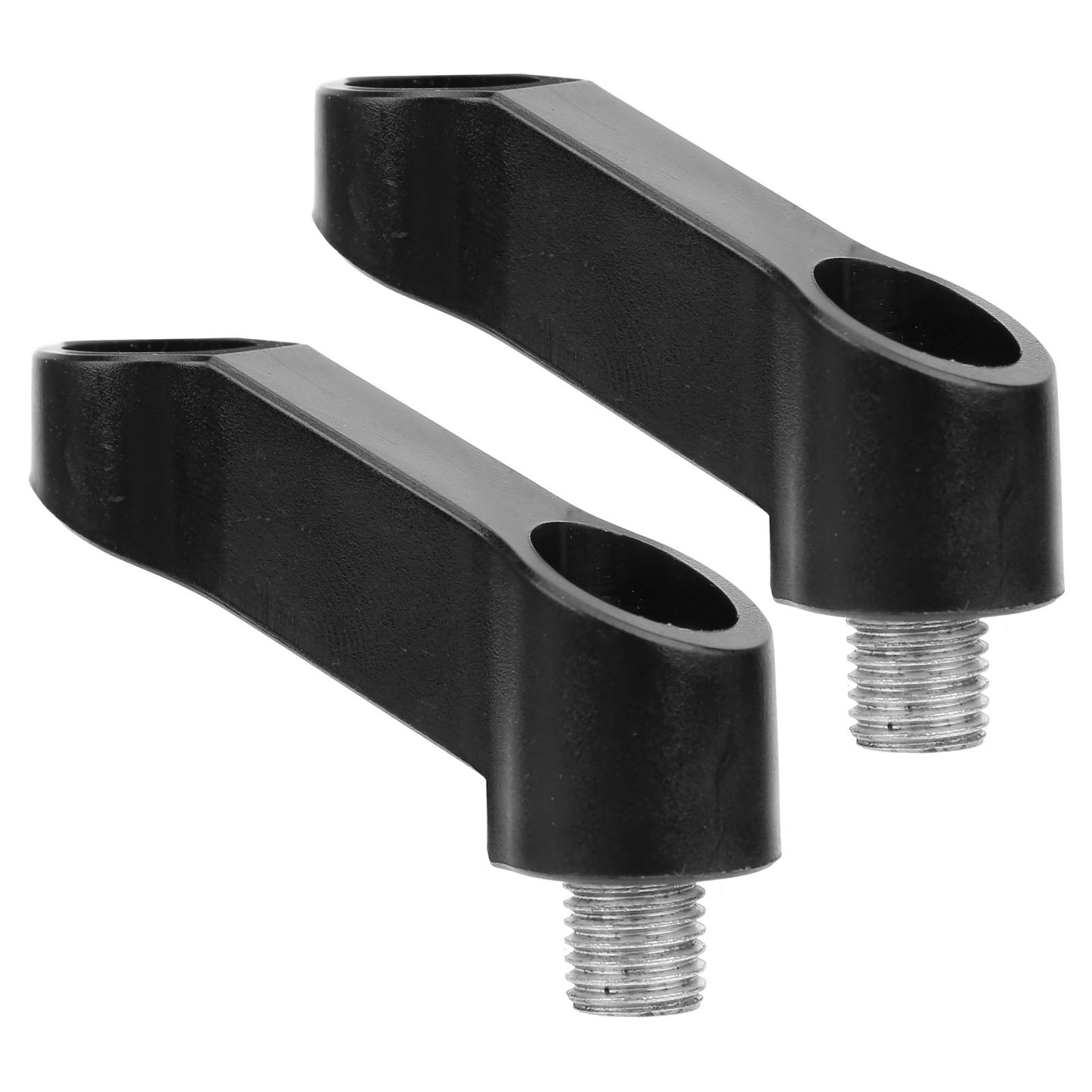 Motorradspiegel-Abstandshalter, Extender-Adapter, Erweiterungssteiger 2PCS M10 0,4in Universalzubehör für die Meisten Motorrads, Sportbike, Kreuzer mit M10 Ri Motorradspiegel-Abstandshalter, Extender-Adapter, Erweiterungssteiger 2PCS M10 0,4in Universalzubehör für die Meisten Motorrads, Sportbike, Kreuzer mit M10 Ri von Sunydog