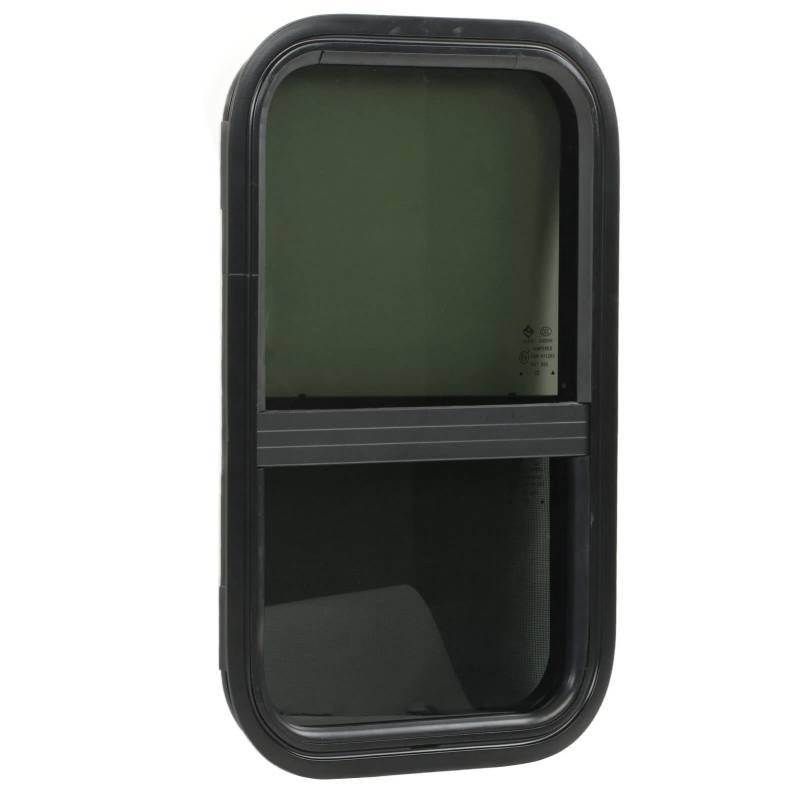 RV -Fenster 590 X 390 Mm Getöntes Temperaturglas Vertikales Horizontales Gleiten für -Anhänger, Nimmt Einen Starken Rahmen, Ein Härtes Break -Proof -Glas, das Im Sommer Warm Im von Sunydog