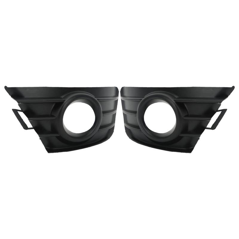Sunydog Pair Front Stoßfänger Nebel Leichtkühlergrill Schwarz Nebel Lampenabdeckungsverkleidung Ersatz für C4 2004-2008 mit Nebel-Lichtrahmenabdeckung, Hoher Qualität und Robust für von Sunydog
