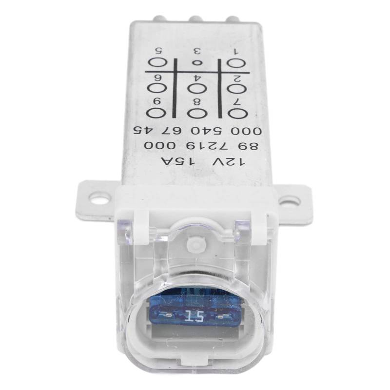 Überlastschutzrelais, OEM: 0005406745, 12 V, 15A, Anfall für C -Klasse (W202), Coupé (C124), E -Klasse (W124), Überspannungsschutz -Relais, Gebaut aus Abs und Metall mit Hoher von Sunydog
