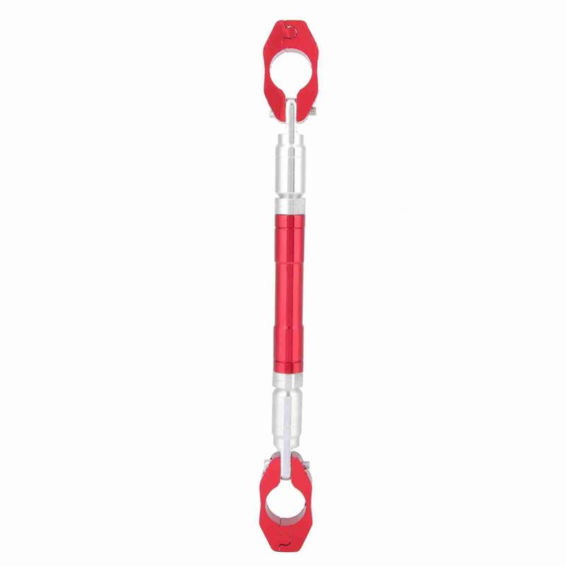 Universelle Einstellbare Aluminium -Legierung Motorradbalance Cross -Lenker -Hebelstange, Stärker Griff, CNC Schneiden Exquisite und Glatte Linien mit Verdickung. Bequem zu (Rot) von Sunydog