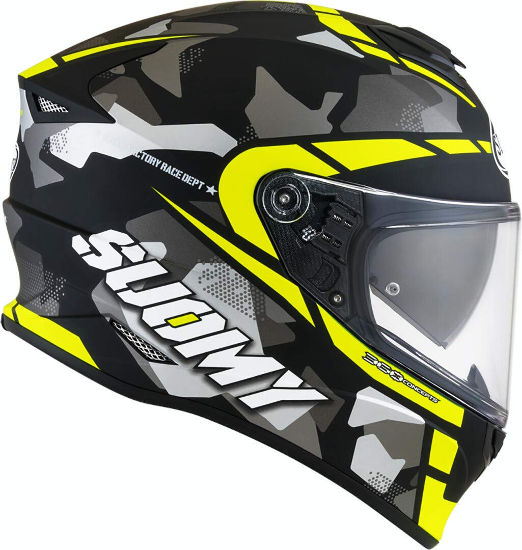 CASCO STELLAR RACE SQUAD MATT YELLOW - M von Suomy