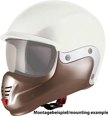 Suomy 3LOGY, Kinnbügel - Braun von Suomy