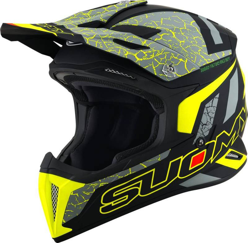 Suomy CASCO X-WING REEL MATT YELLOW FLUO - 2XL von Suomy