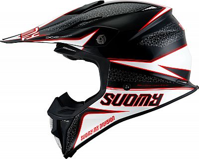 Suomy MX Speed Pro Transition, Crosshelm Mips - Schwarz/Weiß/Rot - M von Suomy